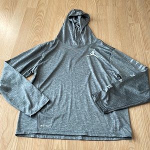 Jumpman Jordan Long Sleeve Hooded Shirt